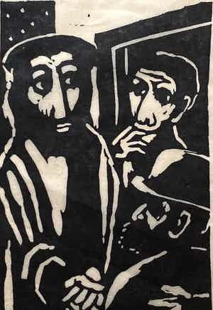 Aad de Haas - Blijf bij ons, Heer verkocht voor € 60!