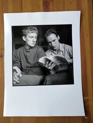 Henny Riemens - Fotoportret Hugo Claus en Corneille 1951-54 kopen? Bied vanaf 50!