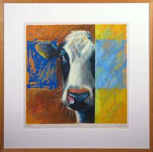 Theo Onnes - Zeefdruk, Els- Ingelijst verkocht voor € 50!