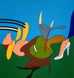 Jules Bekker - zonder titel verkocht voor € 50!