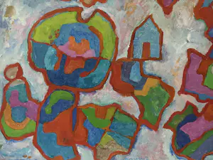 Klaas Draaisma - Figuren in Gronings landschap kopen? Bied vanaf 150!