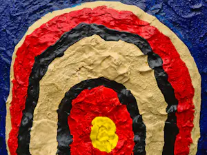 Bram Bogart - RoodZwartGeelOvaal kopen? Bied vanaf 450!