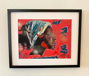 Peter Klashorst - Pop Art Woman verkocht voor € 95!