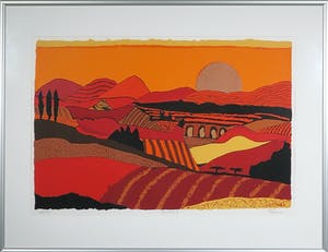 Ronald Boonacker - Zeefdruk, Spoleto II, Ingelijst (Groot) kopen? Bied vanaf 40!