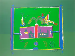 Janusz Antoszczyk - Zeefdruk, Dziennik for ever - Ingelijst (Groot) kopen? Bied vanaf 1!