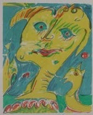 Carl-Henning Pedersen - Zonder titel kopen? Bied vanaf 135!