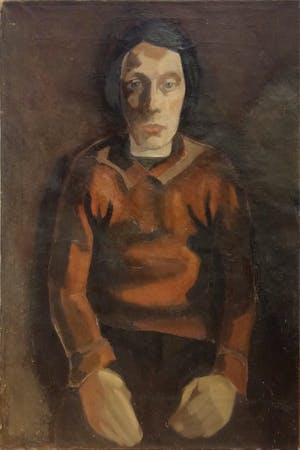 Niet of onleesbaar gesigneerd - impressionistisch portret - jaren 20 / 30 kopen? Bied vanaf 1!