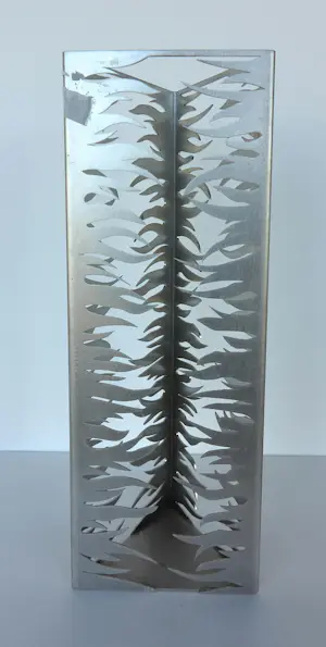 Margot Zanstra - Aluminium, Opengewerkte sculptuur + boek! kopen? Bied vanaf 150!