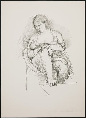 Aat Veldhoen - Rotaprint, Vrouw met baby kopen? Bied vanaf 50!