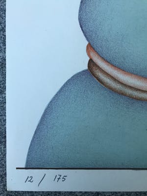 Jorg Reme - Mooie litho - Gesigneerd - 1971 - 12/175 kopen? Bied vanaf 45!