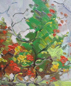 Janus Sibens - Herfstlandschap kopen? Bied vanaf 90!