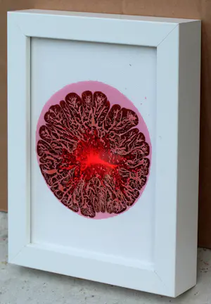 Seet van Hout - Gemengde techniek: Compositie 'Blumenzucht' - 2017 kopen? Bied vanaf 175!