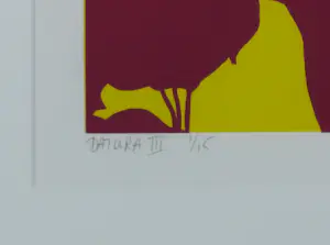 Arjan van Arendonk - Zeefdruk op papier (Setje), Datura II & III - Ingeljist kopen? Bied vanaf 100!