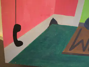 George Degenhart - Acrylverf op board , Welkom – 135 x 125 cm. – 1971 kopen? Bied vanaf 100!