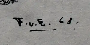 Frits van Eeden - Pen/potlood tekening: Dieren - 1963 kopen? Bied vanaf 75!