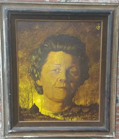 Niet of onleesbaar gesigneerd - Geportretteerde moeder kopen? Bied vanaf 1!