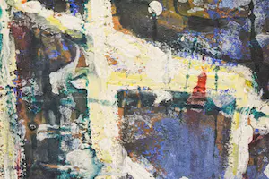 Niet of onleesbaar gesigneerd - Gerrie van de Ven - Abstract kopen? Bied vanaf 1!