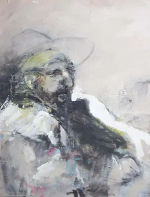 Helen Nieuwendijk - Gemengde techniek op doek, Lot van 5 schilderijen kopen? Bied vanaf 50!