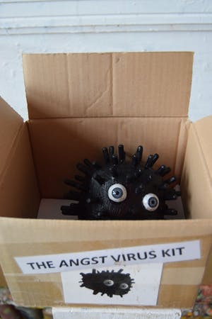 Peter Bastiaanssen - Angstvirus zonder titel kopen? Bied vanaf 50!