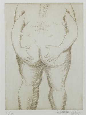 Herman Gordijn - Ets, Z.T. Paar - Ingelijst kopen? Bied vanaf 100!