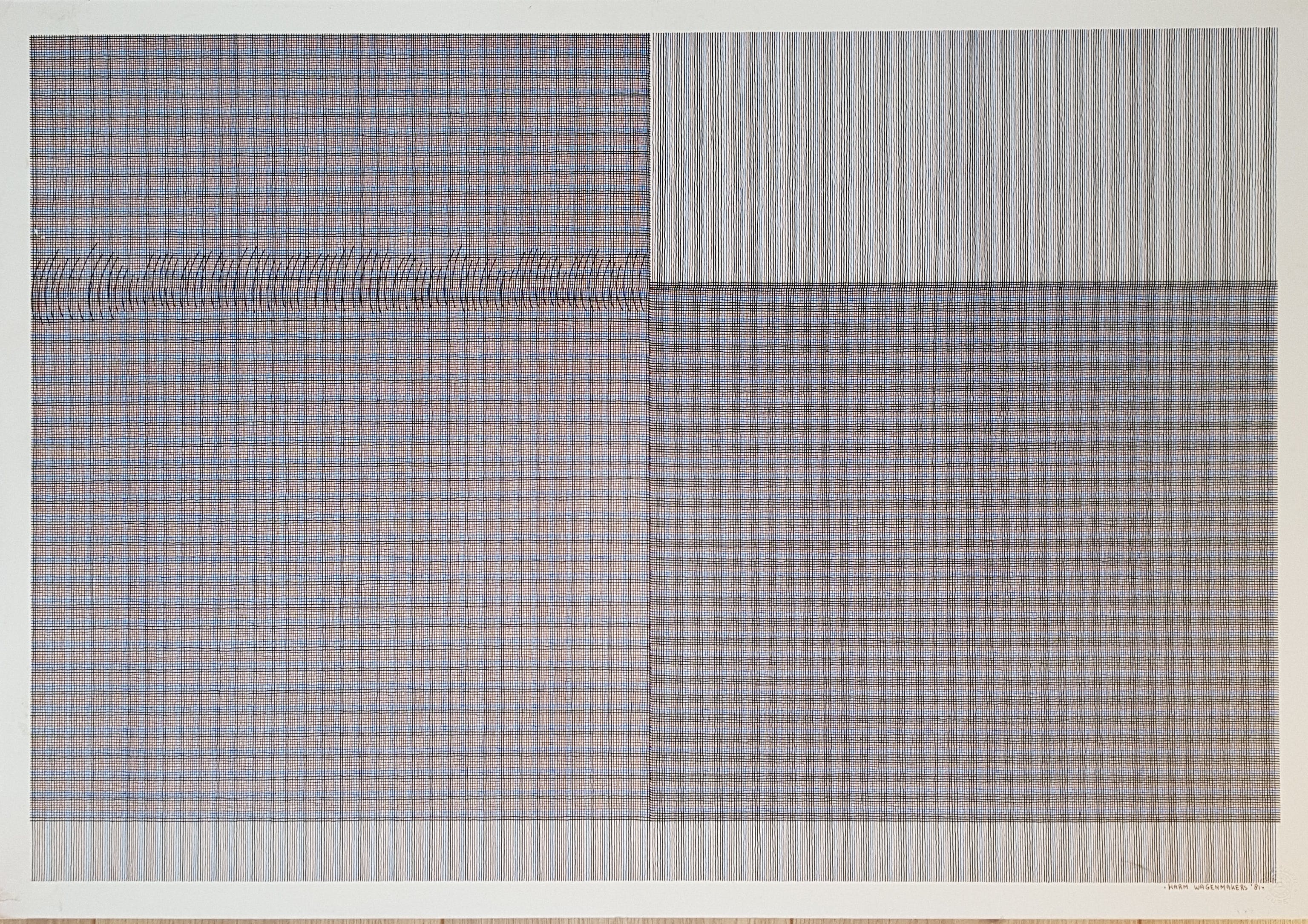 Harm Wagenmakers - 7 tekeningen, rotring pen kopen? Bied vanaf 250!