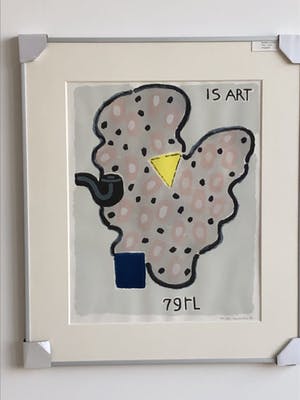 Reinier Lucassen - IS ART met lijst en museumglas kopen? Bied vanaf 245!