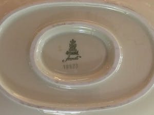 Heinrich & Co - Porseleinen visschaal met sauskom kopen? Bied vanaf 10!