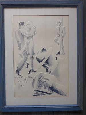 Niet of onleesbaar gesigneerd - Tango en Buenos Aires. kopen? Bied vanaf 1!