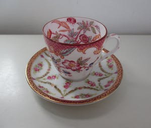 Royal Limoges - Rosenthal, Hutschenreuter e.a. 5 stuks antieke miniatuurkopjes van porselein kopen? Bied vanaf 30!