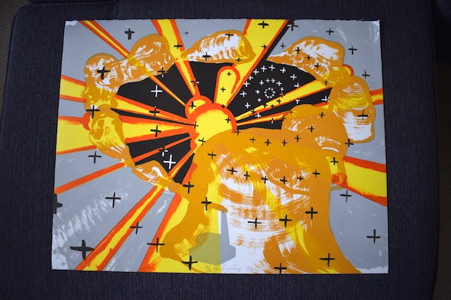 Gijs Frieling - Lithografie kopen? Bied vanaf 75!