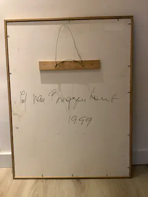 Jef Van Buggenhout - Abstract werk kopen? Bied vanaf 15!