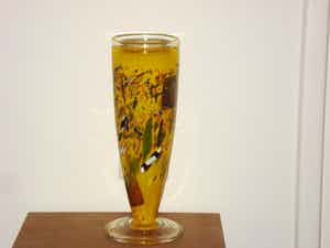 Kosta Boda - Vaas (geel) Kosta Boda verkocht voor € 50!