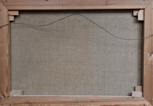 Wim van den Anker - Mars polder bij Lienden - Olieverf kopen? Bied vanaf 75!