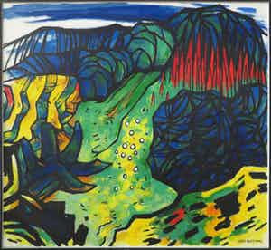 Kees Bastiaans - Olieverf op doek, Landschap - Ingelijst (Groot) verkocht voor € 500!