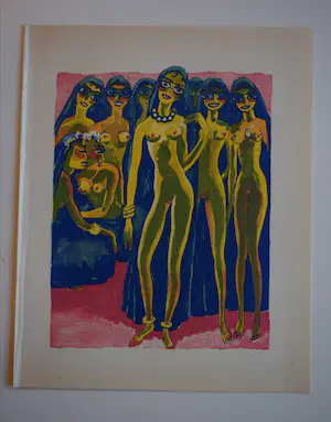Kees van Dongen - Houtgravure - Les Voiles Blues kopen? Bied vanaf 50!