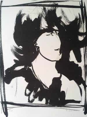 Robert-Louis Nicoidski - Portret vrouw. verkocht voor € 49!