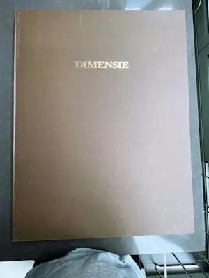 Fred Bervoets - Map 'Dimensie' met 10 litho's van o.a. Fred Bervoets kopen? Bied vanaf 100!