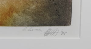 Ad Arma - Ets, De Jaarring - April - Ingelijst kopen? Bied vanaf 50!