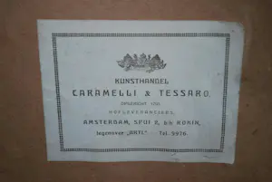 Willem van Leusden - Utrecht, bij Flora's hof - ets, genummerde proefdruk - uitg. Caramelli &Tessaro kopen? Bied vanaf 75!