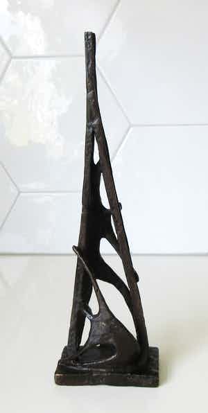 Jos Gielen - Bronzen abstracte sculptuur verkocht voor € 45!