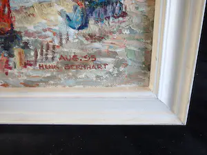 Niet of onleesbaar gesigneerd - Erasmusbrug Rotterdam in aanbouw kopen? Bied vanaf 1!