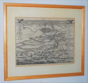 Coenraet Decker - 't Ontzet van Leiden, 1574 - kopergravure kopen? Bied vanaf 90!