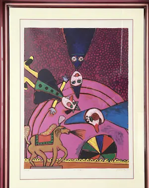 Corneille - Circus, 1990, ingelist! kopen? Bied vanaf 1150!