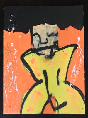 Espen Hagen - Golfer Oranje - Inclusief COA kopen? Bied vanaf 130!