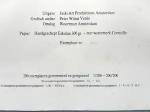 Corneille - Ommagio a G. Verdi - Map met 6 zeefdrukken kopen? Bied vanaf 1250!