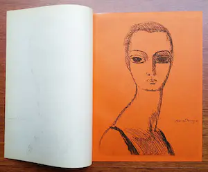 Kees van Dongen - Meisje met zwanenhals, ets kopen? Bied vanaf 650!