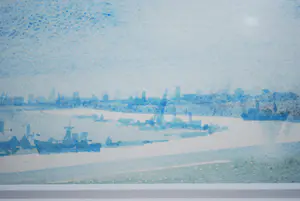 Poppe Damave - Londen - aquarel kopen? Bied vanaf 35!