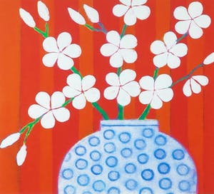 Mariska Meijers - Zeefdruk, Zonder titel - Ingelijst kopen? Bied vanaf 50!