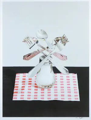 Bram Spaan - Giclée, Een hoop op een stok - Ingelijst kopen? Bied vanaf 1!