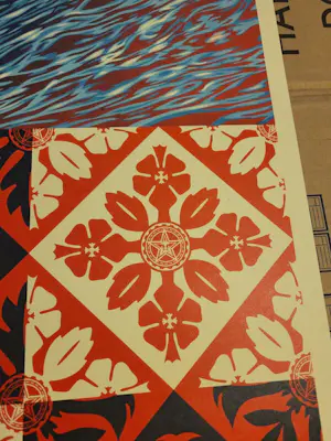 Shepard Fairey - WAVE OF DISTRESS SIGNED OFFSET LITHOGRAPH kopen? Bied vanaf 1!